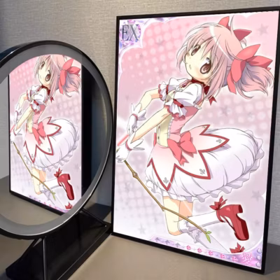 Madoka Magica Minimalist Wall Art