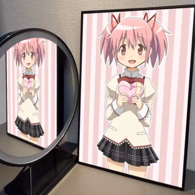 Madoka Magica Modern Wall Art