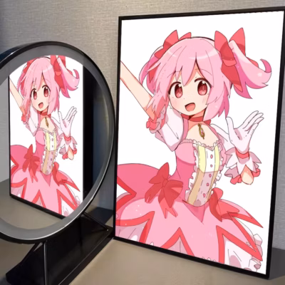 Madoka Magica Graphic Wall Art