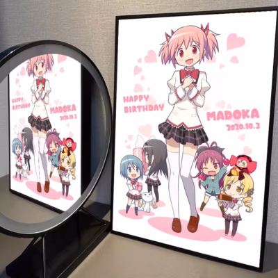 Madoka Magica Anime Wall Art