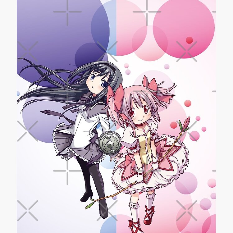 Puelle Magi Madoka And Homura Ship Edit Tote Bag - Image 2