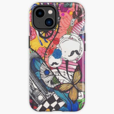Pmmm Puella Magi Madoka Magica Witch Print Iphone Case
