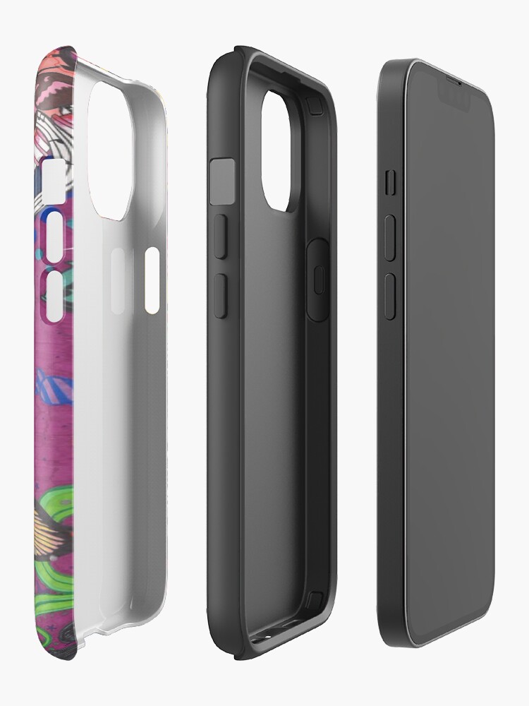 Pmmm Puella Magi Madoka Magica Witch Print Iphone Case - Image 2