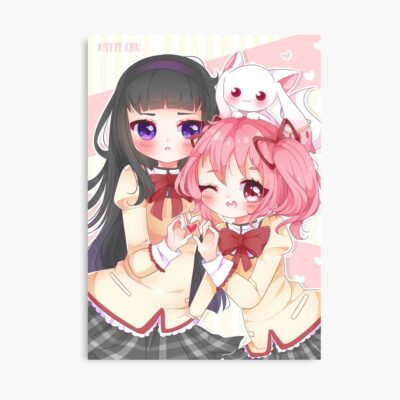 Madoka And Homura Poster