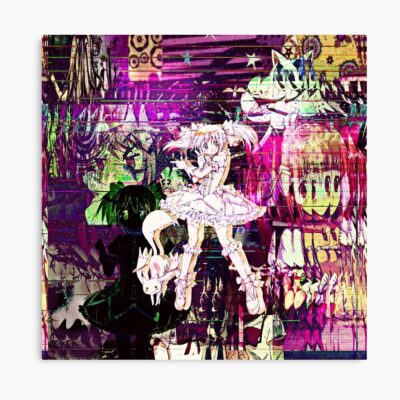 Madoka Magica Glitch Edit Poster