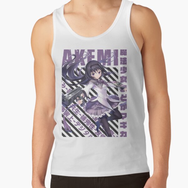 Mahou Shoujo Madoka Magica Homura Akemi Tank Top - Image 2