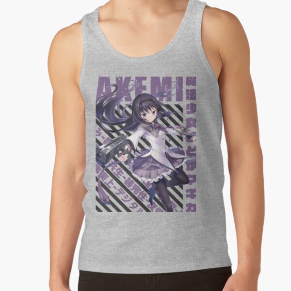Mahou Shoujo Madoka Magica Homura Akemi Tank Top - Image 3