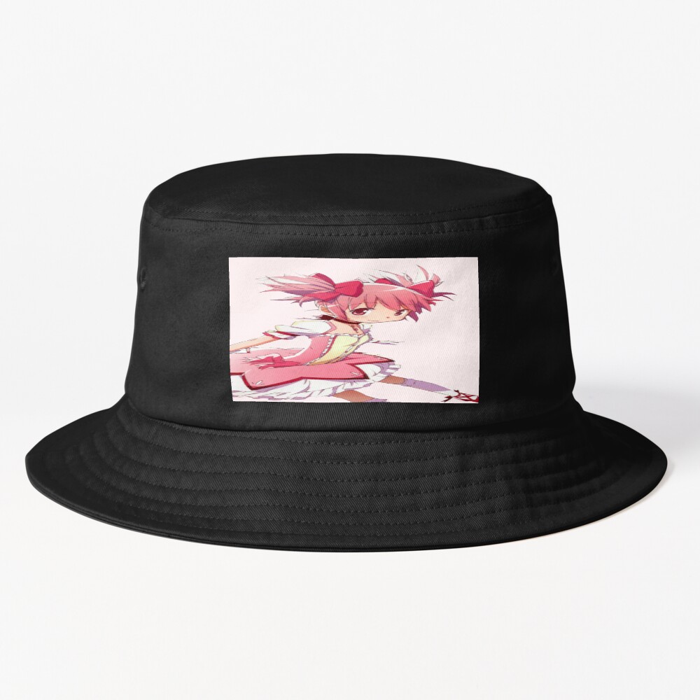 Puella Magi Madoka Magica Madoka Kaname Full Body 3 Bucket Hat