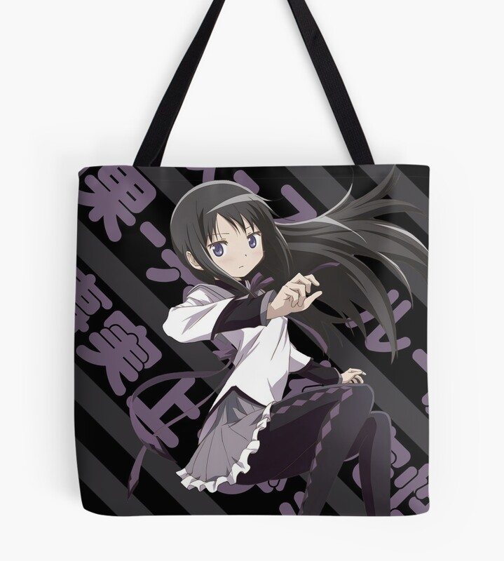 Mahou Shoujo Madoka Magica Homura Akemi Tote Bag