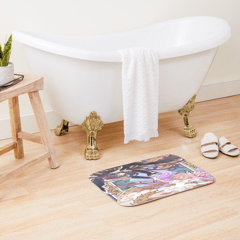 Madoka And Homura Anime Bath Mat - Image 2