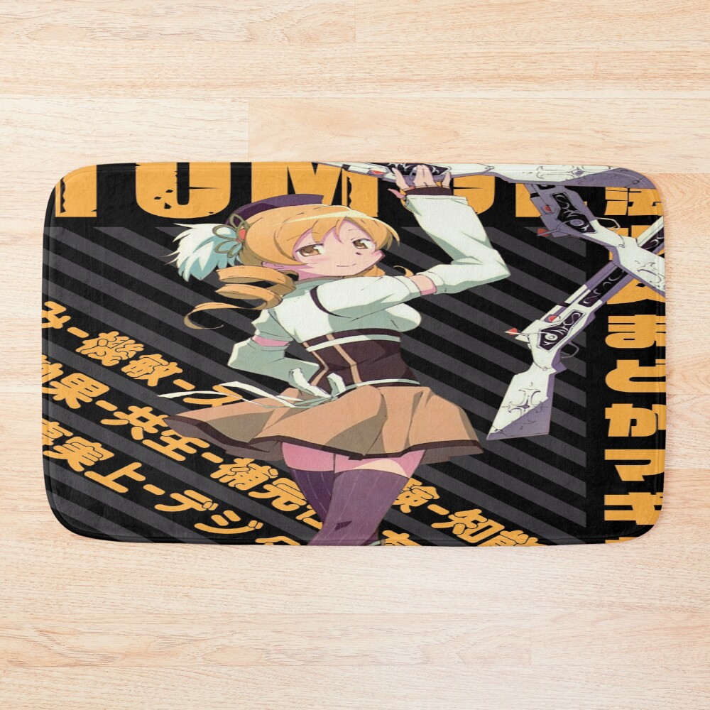 Tomoe Anime Graphic Bath Mat