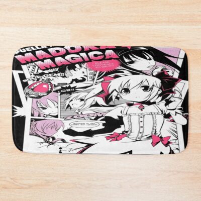 Madoka Magica Poster Bath Mat