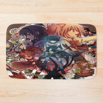Anime Madoka Magica Cover Poster Bath Mat