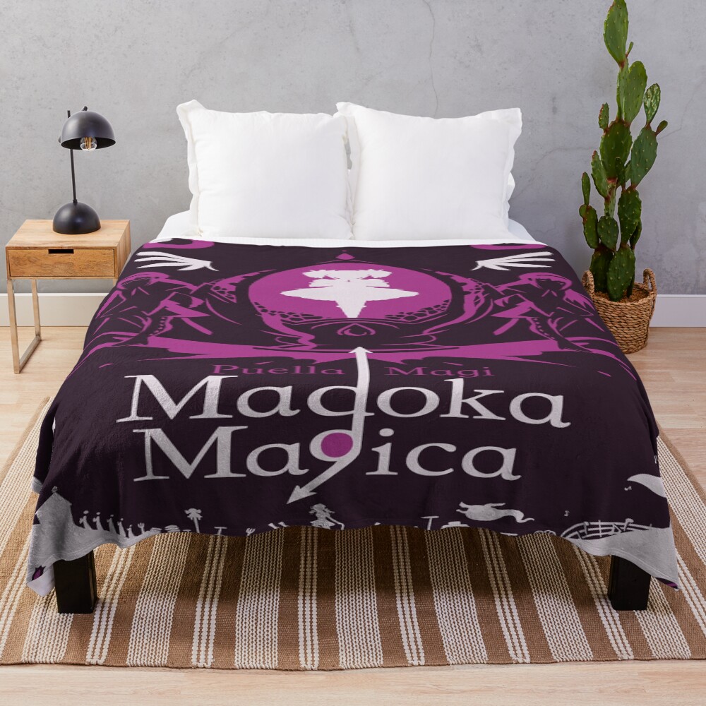 Madoka Magica Throw Blanket