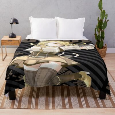 Mahou Shoujo Madoka Magica Mami Tomoe Throw Blanket