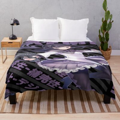Mahou Shoujo Madoka Magica Homura Akemi Throw Blanket
