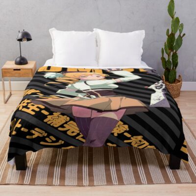 Tomoe Anime Graphic Throw Blanket