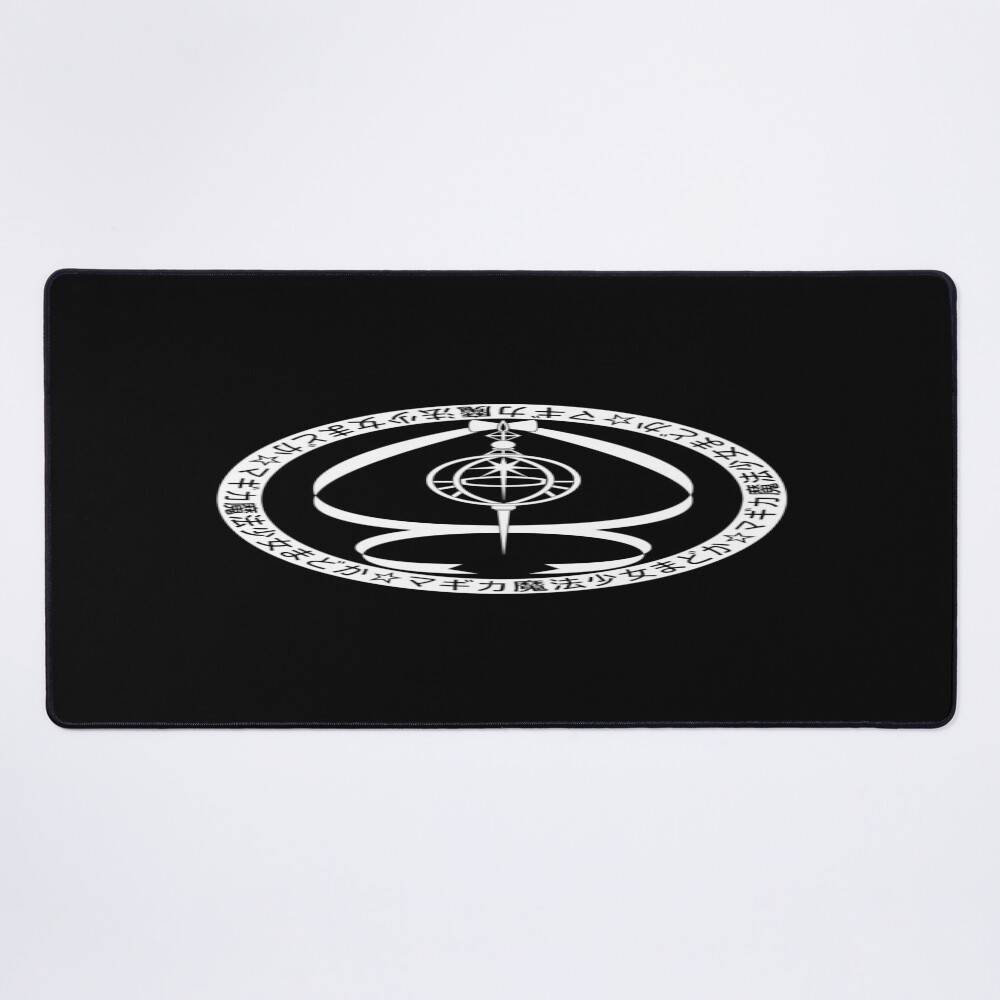 Madoka Magica Grief Seed White Mouse Pad