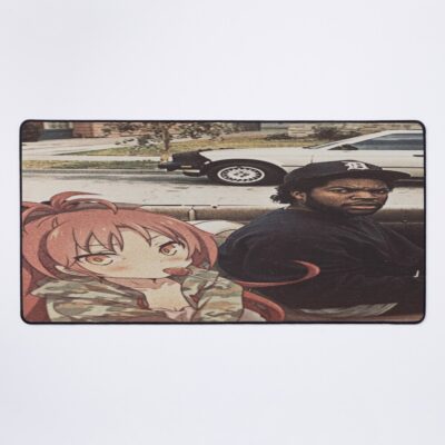 Waifuz N The Hood Feat Kyoko Sakura Mouse Pad