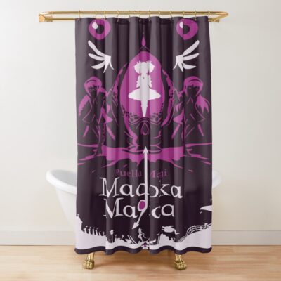 Madoka Magica Shower Curtain