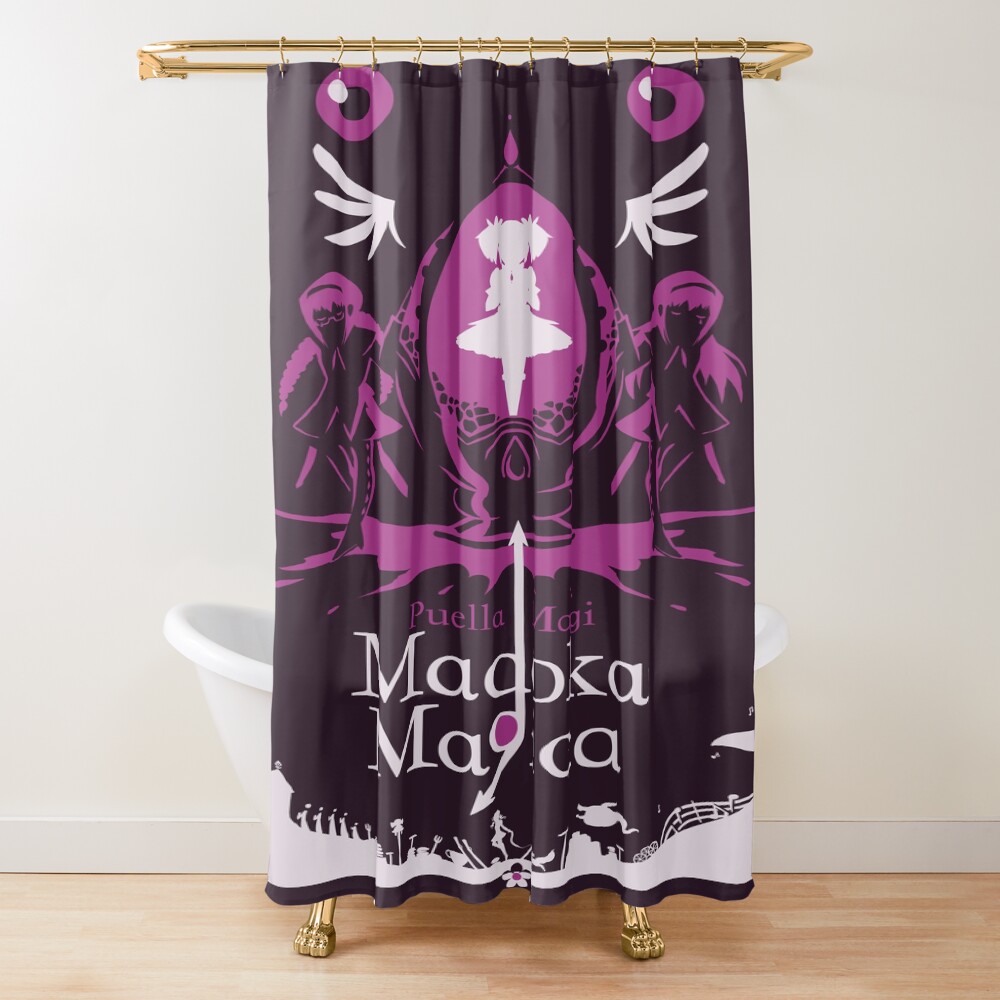 Madoka Magica Shower Curtain