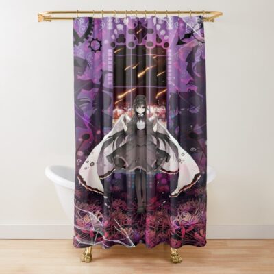 Akemi Homura Madoka Magica Poster Shower Curtain