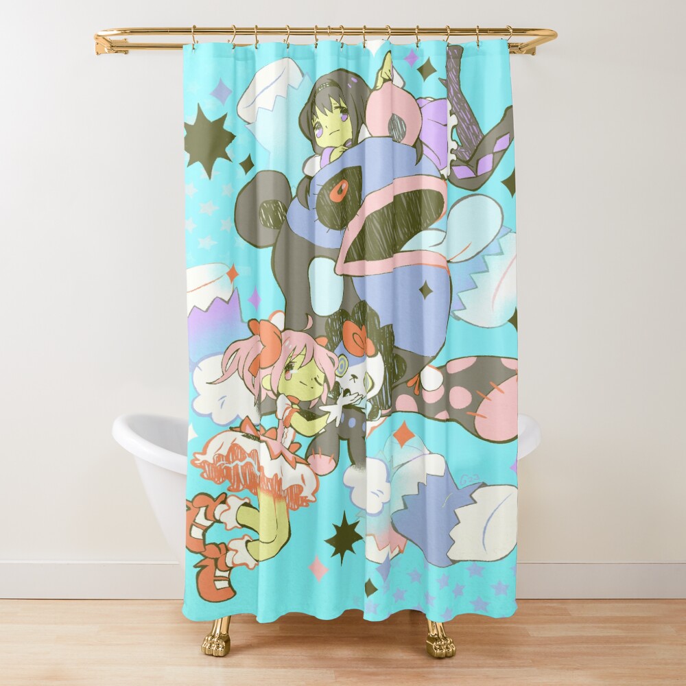 Madoka And Nightmare Shower Curtain