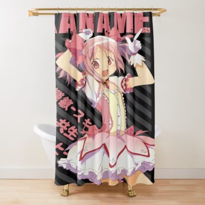 Mahou Shoujo Madoka Magica Madoka Kaname Shower Curtain