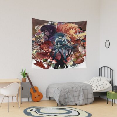 Anime Madoka Magica Cover Poster Tapestry