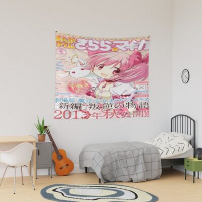 Madoka Japanese Anime Poster Tapestry