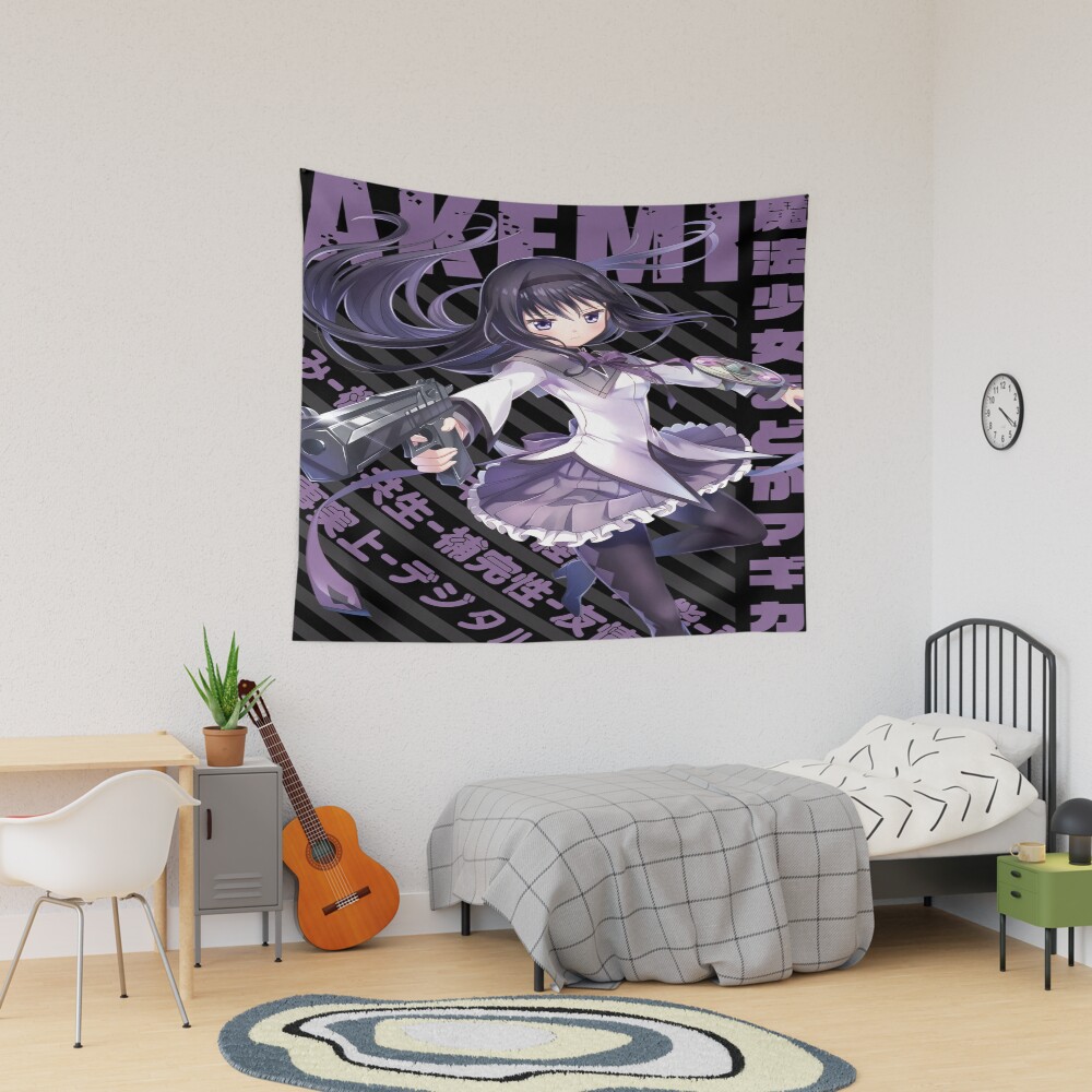 Mahou Shoujo Madoka Magica Homura Akemi Tapestry