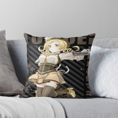 Mahou Shoujo Madoka Magica Mami Tomoe Throw Pillow