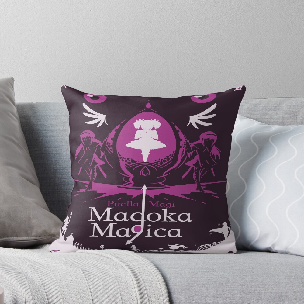 Madoka Magica Throw Pillow
